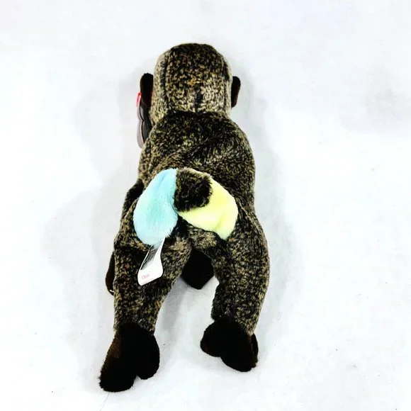 Ty Cheeks Vtg. 1999 Original Beanie Baby - Mandrill Monkey w/All Tags - Picture 6 of 10
